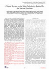 Research paper thumbnail of Clinical Review on the Main Pathologies Related To the Nuclear Envelope