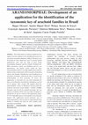 Research paper thumbnail of ARANEOMORPHAE: Development of an application for the identification of the taxonomic key of arachnid families in Brazil