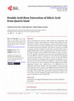 Research paper thumbnail of Double Acid-Base Extraction of Silicic Acid from Quartz Sand