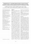 Research paper thumbnail of Telangiectasia as a potential clinical marker of microvascular lesions in systemic sclerosis patients from EUSTAR data in China