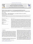 Research paper thumbnail of Reinforcement properties of 3-aminopropylmethyldiethoxysilane and N-(2-Aminoethyl)-3-aminopropylmethyldimethoxysilane on polyurethane ester foam