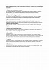 Research paper thumbnail of Eight guiding principles in the conservation of historical , Cultural and Archaeological properties