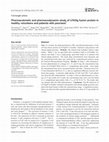 Research paper thumbnail of Pharmacokinetic and pharmacodynamic study of LFA3Ig fusion protein in healthy volunteers and patients with psoriasis 1