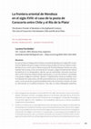 Research paper thumbnail of La frontera oriental de Mendoza  en el siglo XVIII: el caso de la posta de  Corocorto entre Chile y el Río de la Plata