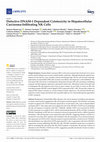 Research paper thumbnail of Defective DNAM-1 Dependent Cytotoxicity in Hepatocellular Carcinoma-Infiltrating NK Cells