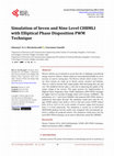 Research paper thumbnail of Simulation of Seven and Nine Level CHBMLI with Elliptical Phase Disposition PWM Technique