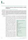 Research paper thumbnail of Assistance, protection, and governance networks in complex emergencies