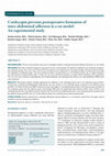 Research paper thumbnail of Cordycepin prevents postoperative formation of intra-abdominal adhesion in a rat model: An experimental study