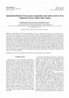 Research paper thumbnail of Spatial distribution of tree species composition and carbon stock in Tozi tropical dry forest, Sinnar State, Sudan