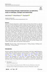 Research paper thumbnail of Doctoral writing through a trajectorial lens: an exploratory study on challenges, strategies and relationships