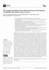 Research paper thumbnail of Co-Composted Chicken Litter Biochar Increases Soil Nutrient Availability and Yield of Oryza sativa L