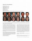 Research paper thumbnail of Deep face normalization