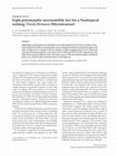 Research paper thumbnail of Eight polymorphic microsatellite loci for a Neotropical nutmeg, Virola flexuosa (Myristicaceae)