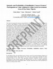 Research paper thumbnail of Intensity and Profitability of Smallholder Cassava Farmers’ Participation in Value Addition in Afijio Local Government Area of Oyo State, Nigeria