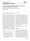 Research paper thumbnail of A review: dew water collection from radiative passive collectors to recent developments of active collectors