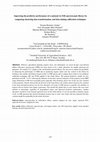 Research paper thumbnail of Improving the predictive performance of a national vis-NIR spectroscopic library by comparing clustering data transformation, and data-mining calibration techniques