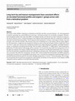 Research paper thumbnail of Long-term ley and manure managements have consistent effects on microbial functional profiles and organic C groups across soils from a latitudinal gradient