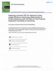 Research paper thumbnail of Exploring p-channel TFET for Optimum Cavity-Length Window in Detecting a Wide Variety of Protein-Molecules with the Effect of Their Position Dependent Variability on Sensitivity