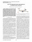 Research paper thumbnail of Aerial tool operation system using quadrotors as Rotating Thrust Generators