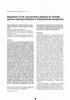 Research paper thumbnail of Regulation of the xcp secretion pathway by multiple quorum‐sensing modulons in Pseudomonas aeruginosa