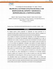 Research paper thumbnail of Mejora en la actividad catalítica de Ni/SiO 2 -C por modificación del soporte y adición de Zn: biopropilenglicol a partir de glicerol