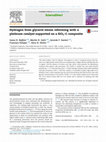 Research paper thumbnail of Hydrogen from glycerol steam reforming with a platinum catalyst supported on a SiO 2 -C composite