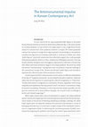 Research paper thumbnail of The Antimonumental Impulse in Korean Contemporary Art