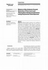 Research paper thumbnail of Malaria in Non-Endemic Kuwait: Detection of Very Low Level Plasmodium falciparum Infections Using Polymerase Chain Reaction