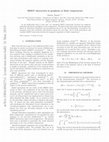 Research paper thumbnail of 3 1 M ar 2 01 9 RKKY interaction in graphene at finite temperature