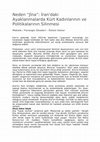 Research paper thumbnail of Neden "Jîna": İran'daki Ayaklanmalarda Kürt Kadınlarının ve Politikalarının Silinmesi