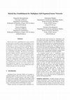 Research paper thumbnail of Hybrid Key Establishment for Multiphase Self-Organized Sensor Networks