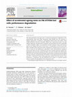 Research paper thumbnail of Effect of accelerated ageing tests on PBI HTPEM fuel cells performance degradation