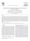 Research paper thumbnail of Analytic hierarchy process helps select site for limestone quarry expansion in Barbados