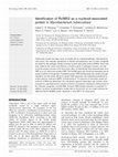 Research paper thumbnail of Identification of Rv3852 as a nucleoid-associated protein in Mycobacterium tuberculosis