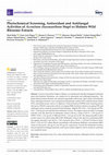 Research paper thumbnail of Phytochemical Screening, Antioxidant and Antifungal Activities of Aconitum chasmanthum Stapf ex Holmes Wild Rhizome Extracts