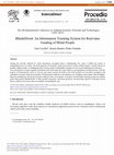 Research paper thumbnail of BlindeDroid: An Information Tracking System for Real-time Guiding of Blind People