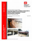 Research paper thumbnail of Corrosion Prevention of Rebar in Concrete in Critical Facilities Located in Coastal Environments at Okinawa