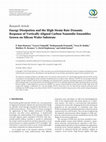 Research paper thumbnail of Energy Dissipation and the High-Strain Rate Dynamic Response of Vertically Aligned Carbon Nanotube Ensembles Grown on Silicon Wafer Substrate