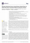 Research paper thumbnail of Dynamic Rotational Sensor Using Polymer Optical Fiber for Robot Movement Assessment Based on Intensity Variation