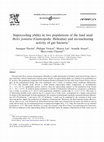 Research paper thumbnail of Supercooling ability in two populations of the land snail Helix pomatia (Gastropoda: Helicidae) and ice-nucleating activity of gut bacteria