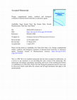 Research paper thumbnail of Design, computational studies, synthesis and biological evaluation of thiazole-based molecules as anticancer agents