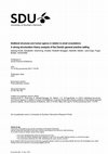 Research paper thumbnail of Multilevel structures and human agency in relation to email consultations: A strong structuration theory analysis of the Danish general practice setting