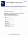 Research paper thumbnail of Randomized Trial of Web-Based Stress Management Interventions for Community College Students