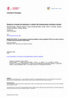 Research paper thumbnail of Symptoms of anxiety and depression in children with developmental coordination disorder: a systematic review