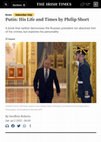 Research paper thumbnail of Review of Philip Short's Putin - His Life and Times