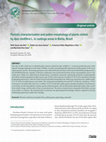 Research paper thumbnail of Floristic characterization and pollen morphology of plants visited by Apis mellifera L. in caatinga areas in Bahia, Brazil