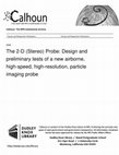 Research paper thumbnail of The 2-D (Stereo) Probe: Design and preliminary tests of a new airborne, high-speed, high-resolution, particle imaging probe