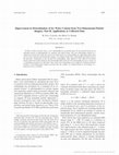 Research paper thumbnail of Improvement in Determination of Ice Water Content from Two-Dimensional Particle Imagery. Part I: Image-to-Mass Relationships