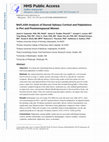 Research paper thumbnail of MsFLASH analysis of diurnal salivary cortisol and palpitations in peri- and postmenopausal women