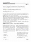 Research paper thumbnail of Patterns of interactions among patients with advanced pancreatic cancer, their caregivers, and healthcare providers during symptom discussions